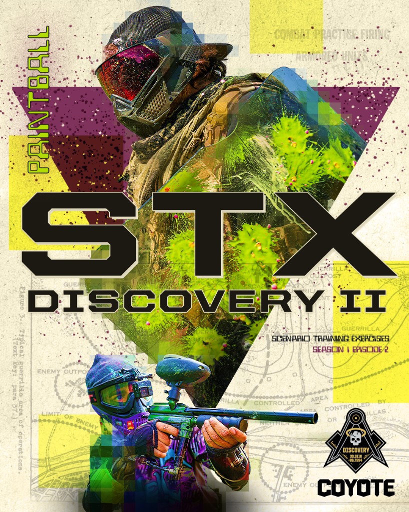 Paintball STX Discovery II Season 1 Episode 2 event banner